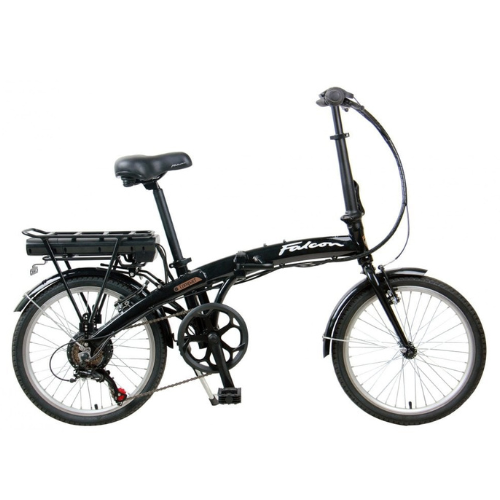 Compact electric folding bike