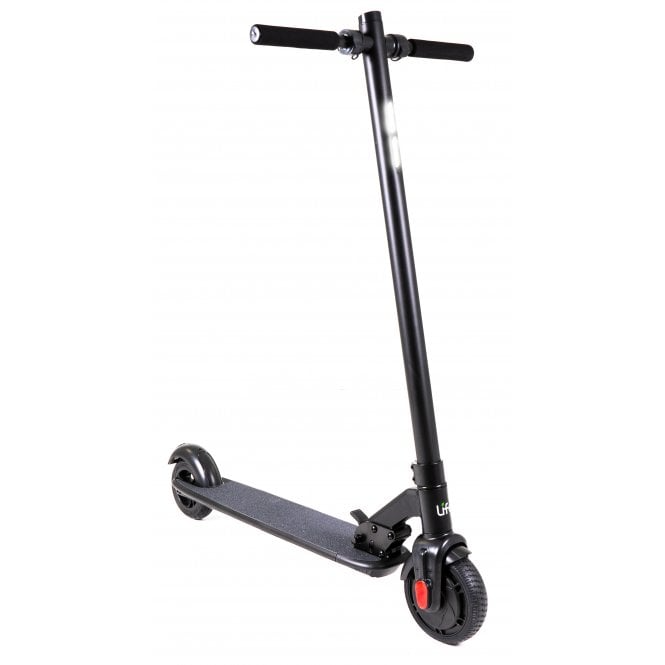 A black electric scooter from Electric Life