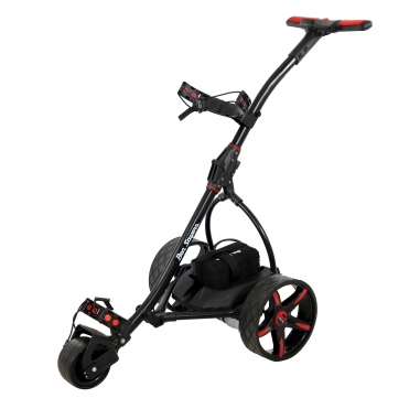 Ben Sayers 18-Hole Lithium Electric Golf Trolley - Black/Red