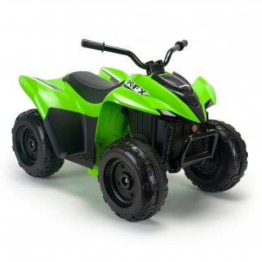 Kids Kawasaki KFX90 12V Electric Ride On ATV Quad Bike - Ages 3+