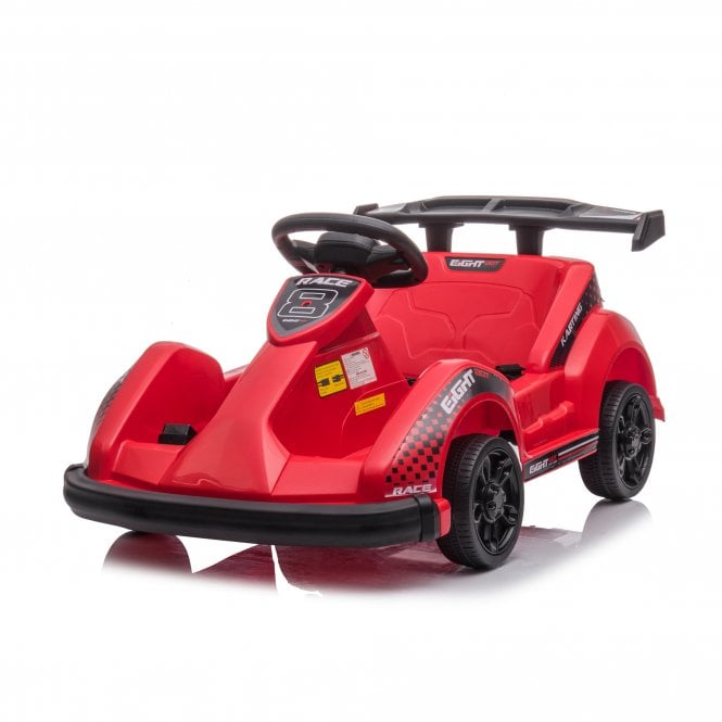 MoVe 6V Battery Operated Electric Racing Car - Red