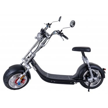 Stirling Eco City Rider Electric Motorbike - Matte Black