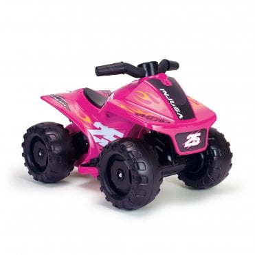 Tiny Rider 6V Electric Kids Quad Bike Ride-On Toy - Pink