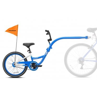 WeeRide Kazam Link Tagalong Trailer Bike - Blue